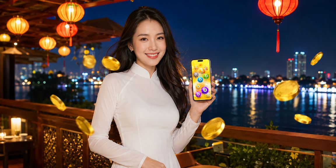 Khung cảnh hiện đại và năng động của một buổi chơi xổ số tại Hà Nội