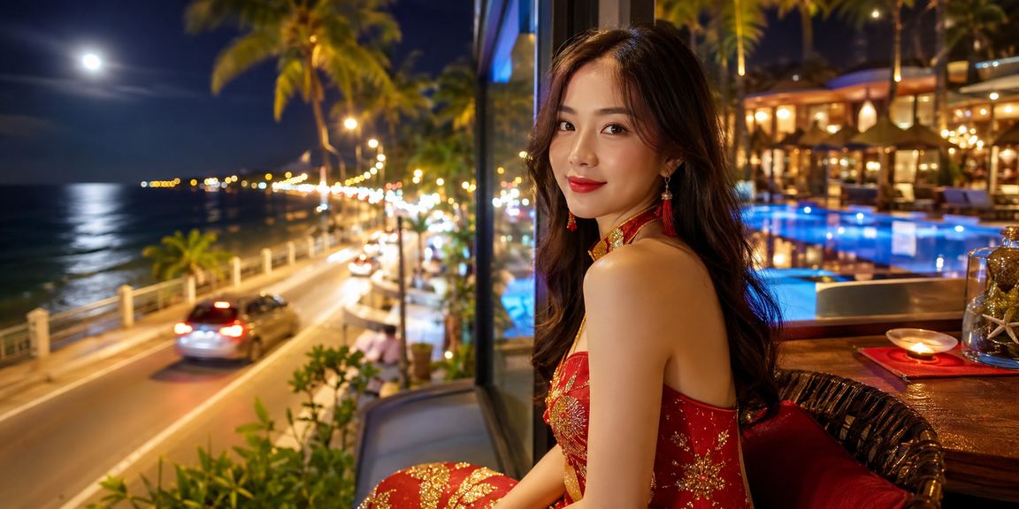 Khung cảnh cá cược bóng đá tại quán cà phê ở Phan Thiết, Việt Nam với không khí sôi động